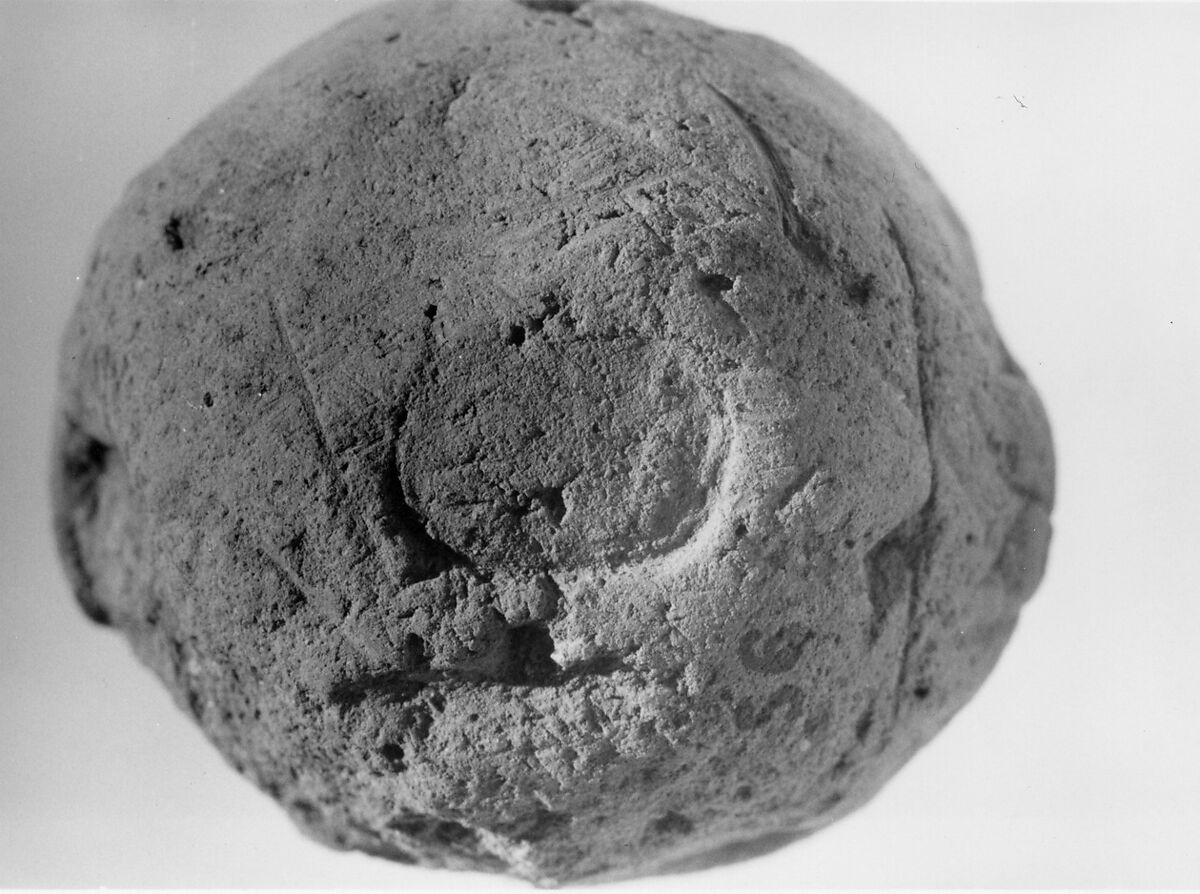 Ball of Mud with Seven Seal Impressions of Amenhotep III, Mud