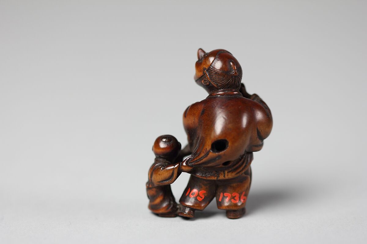 Netsuke, Wood, Japan
