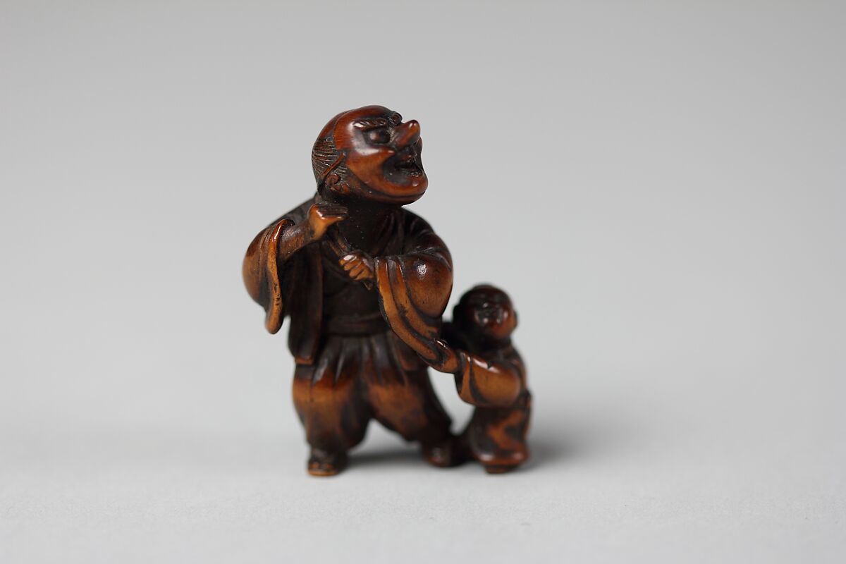 Netsuke, Wood, Japan 