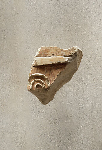 Relief fragment from elaborate doorway - see 26.3.353-5
