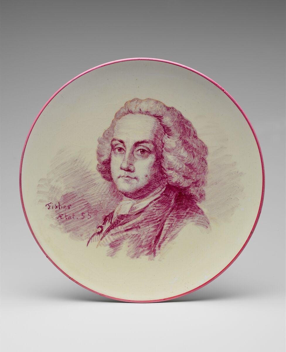 Plate, Probably designed by Emile Dupont-Zipcy (1822–1885), Faience, French 