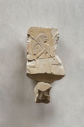 Relief, fragment from procession of attendants (see 26.3.353-1-related)