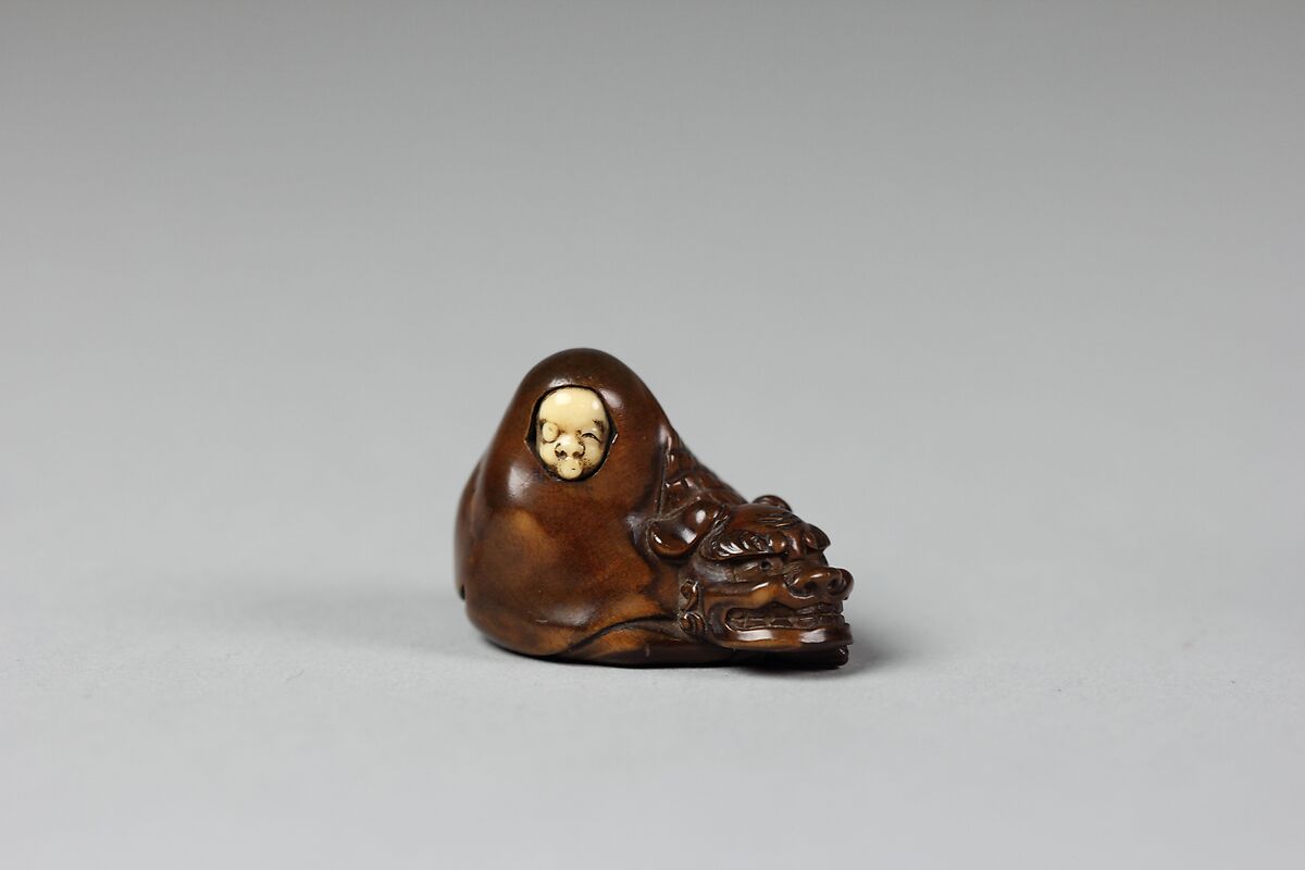 Netsuke, Wood and ivory, Japan 