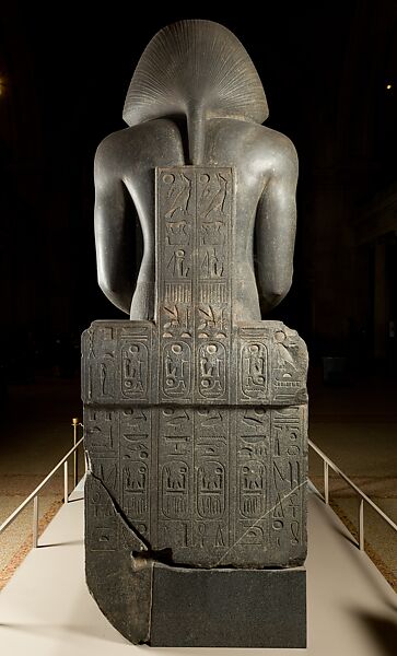 Colossal Seated Statue of a Pharaoh, Granodiorite