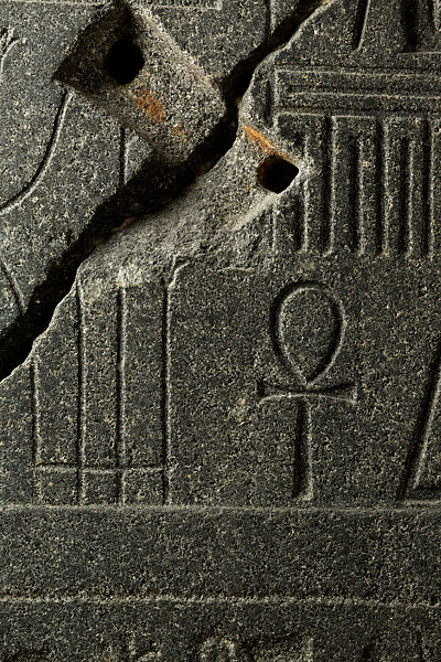 Colossal Seated Statue of a Pharaoh, Granodiorite