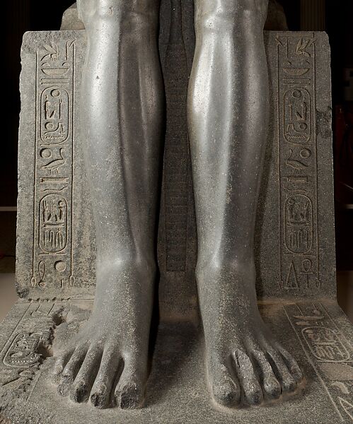 Colossal Seated Statue of a Pharaoh, Granodiorite