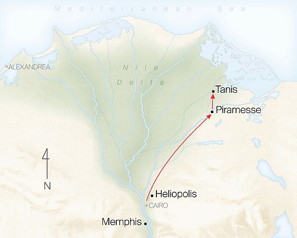 Colossal Seated Statue of a Pharaoh, Granodiorite