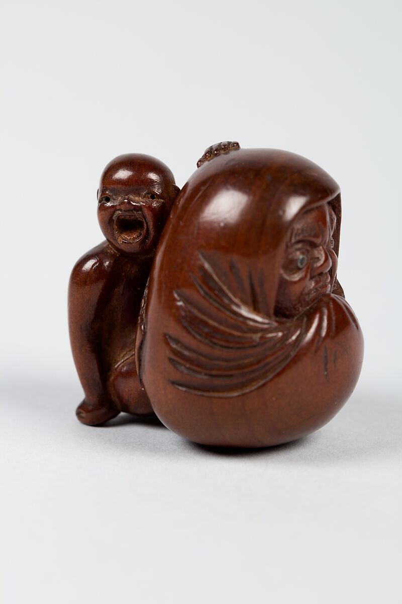 Netsuke, Wood, Japan