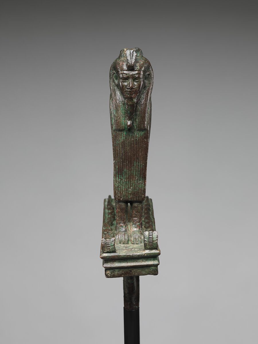 <em>Sib</em> sphinx for a barque, Leaded bronze
