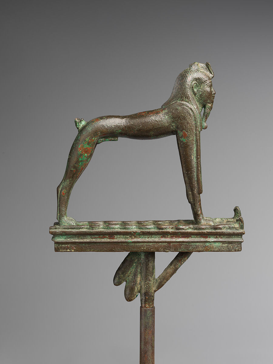 <em>Sib</em> sphinx for a barque, Leaded bronze