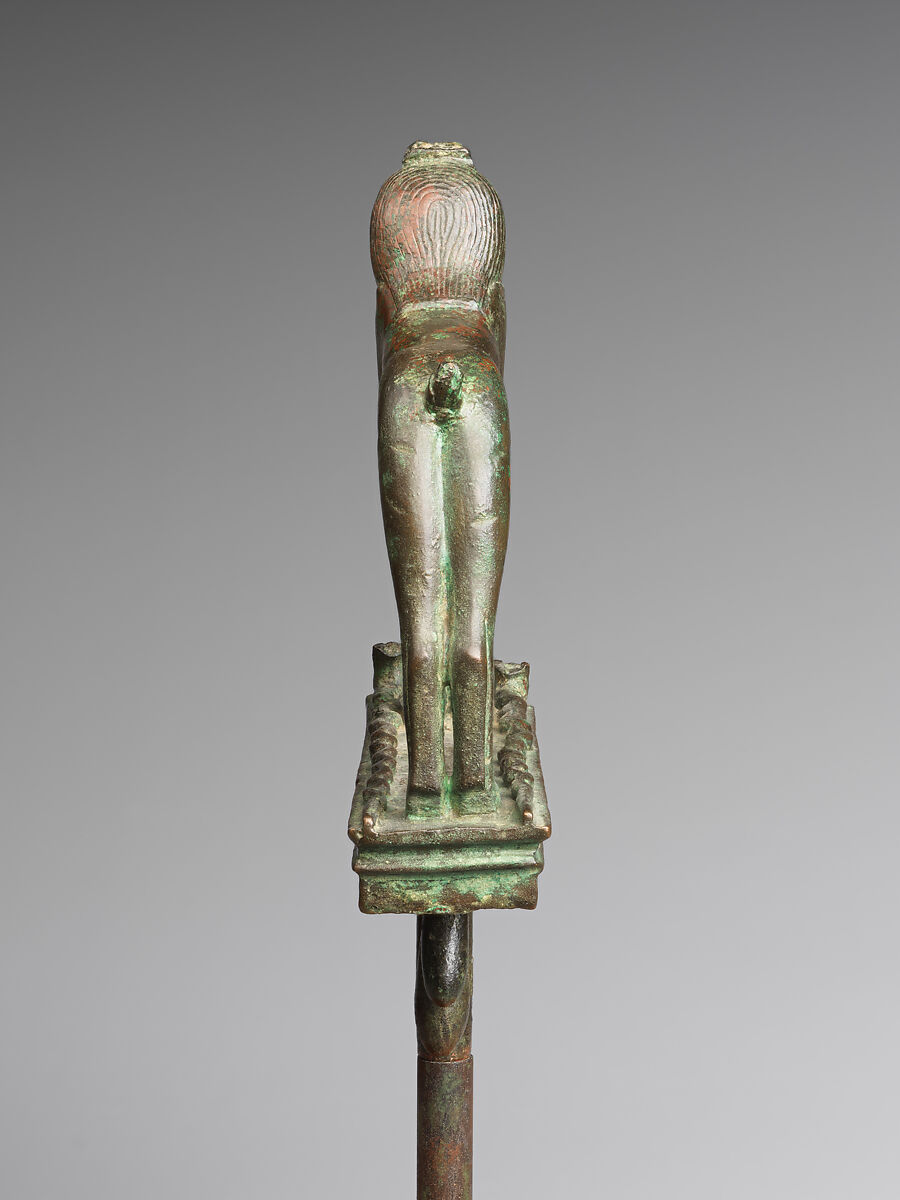 <em>Sib</em> sphinx for a barque, Leaded bronze