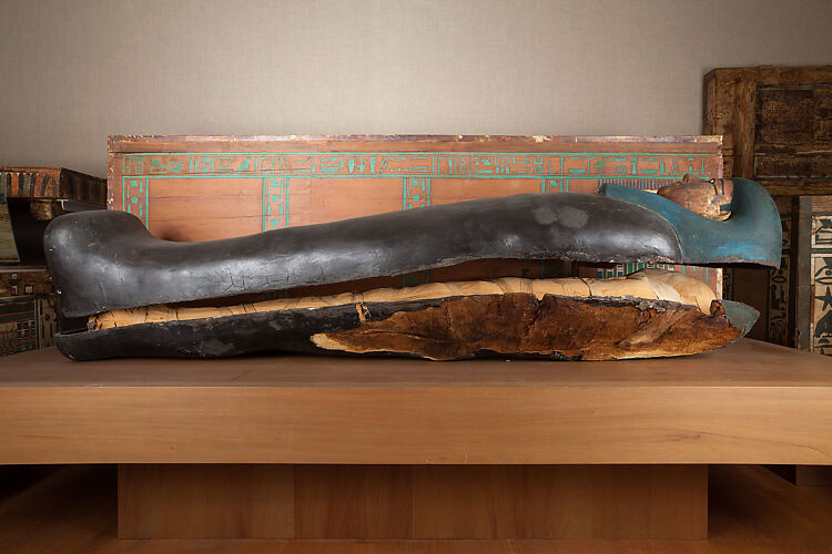 Mummy of a woman named Nephthys