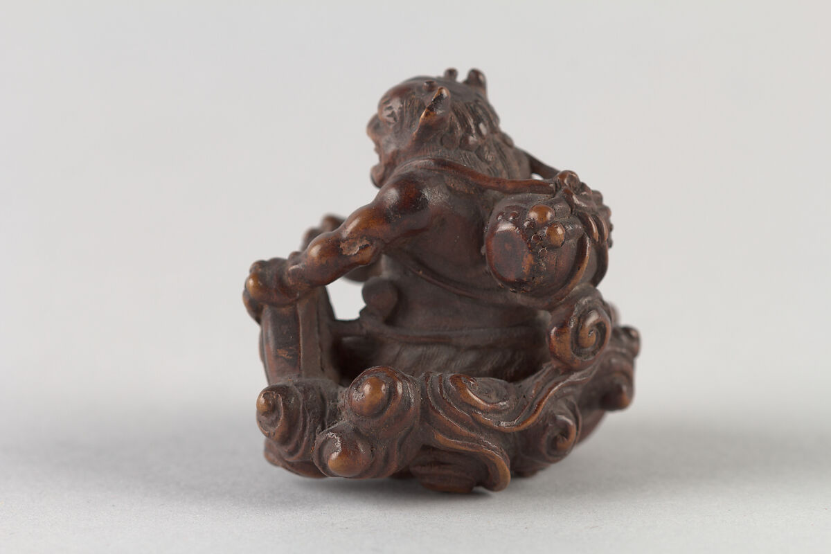 Netsuke of Demon, Wood, Japan