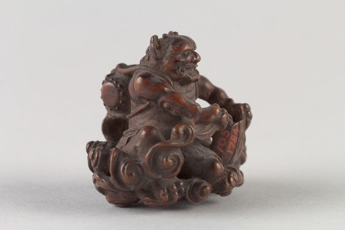 Netsuke of Demon, Wood, Japan