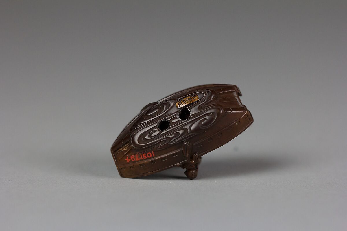 Netsuke of Pleasure Boat, Wood, Japan