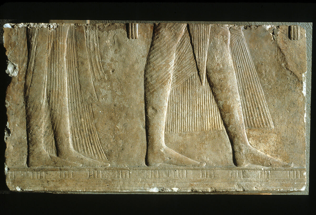 Relief from the South Wall of a Chapel of Ramesses I, Limestone 