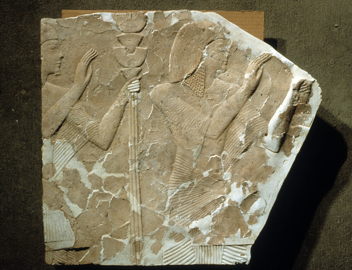 Relief from the South Wall of a Chapel of Ramesses I, Limestone 