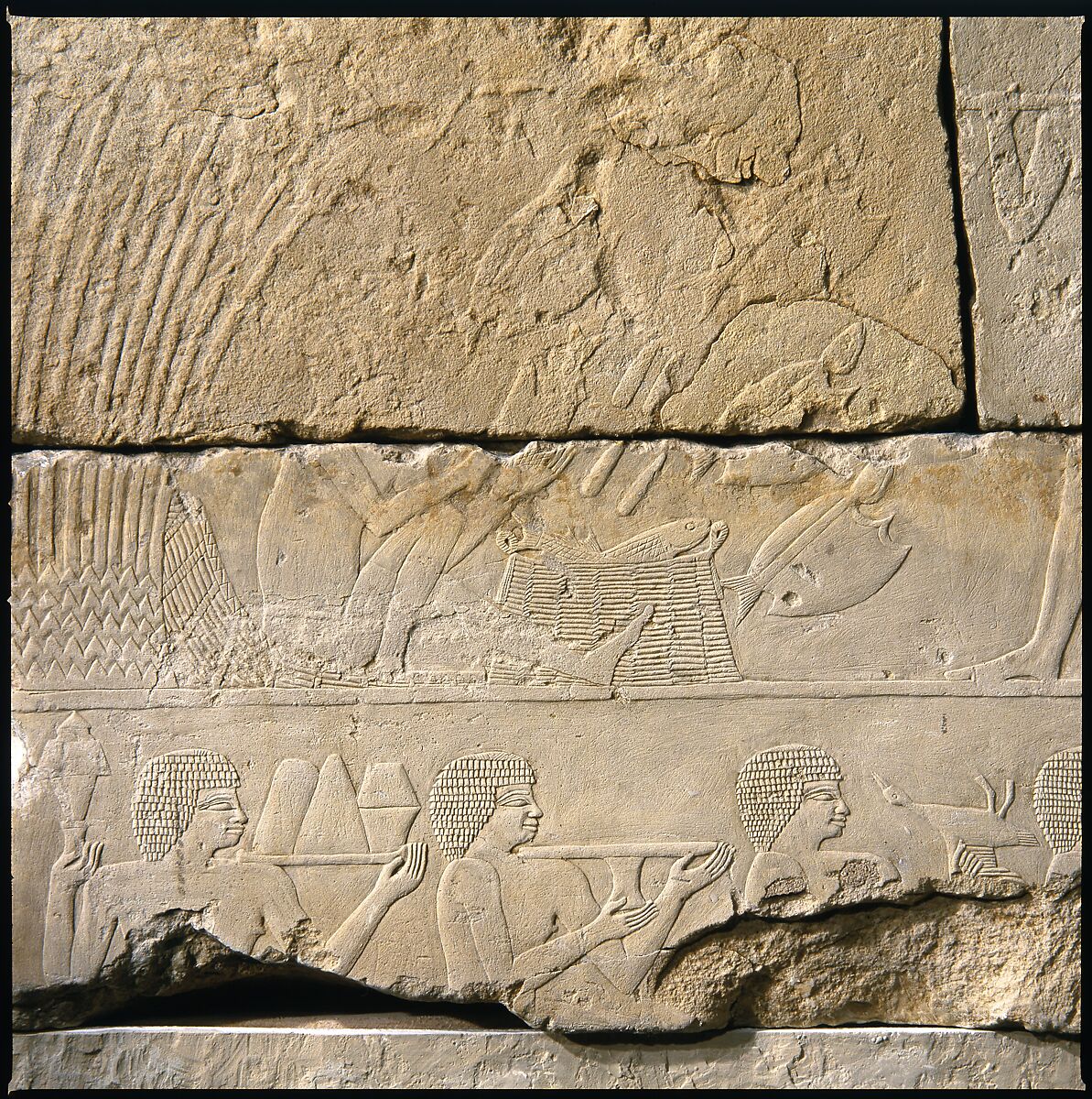 Tomb Chapel of Raemkai, Limestone, paint