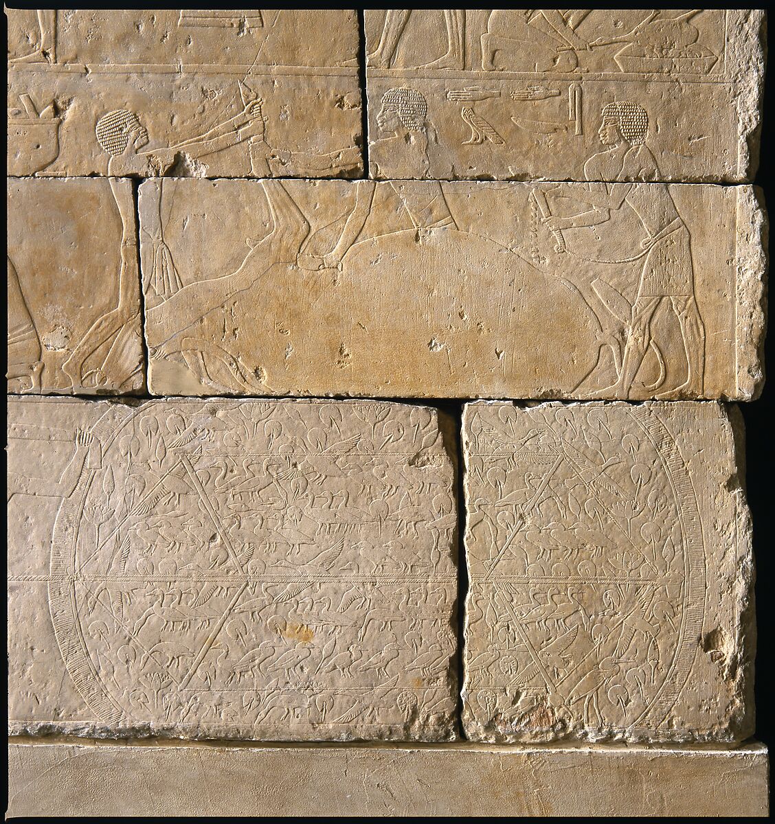 Tomb Chapel of Raemkai, Limestone, paint