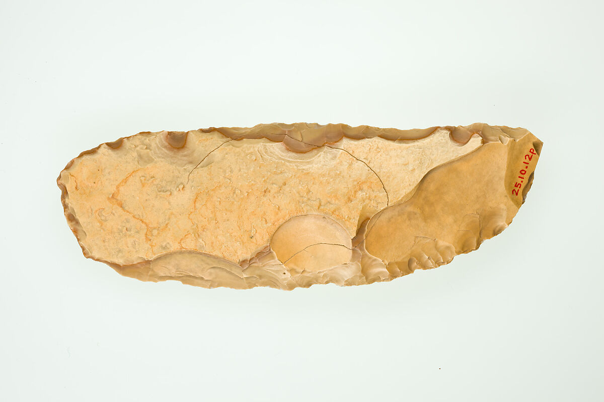 Bifacial Knife, Flint