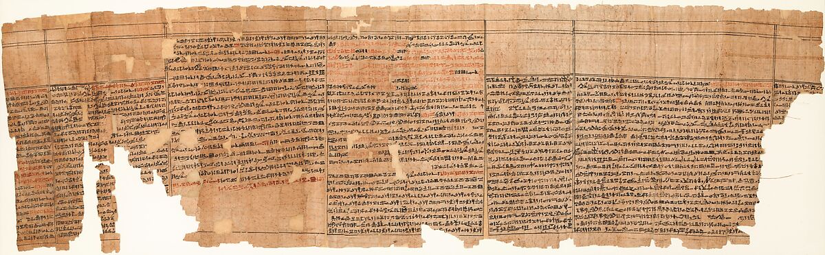 Book of the Dead of Khamhor, Papyrus, ink