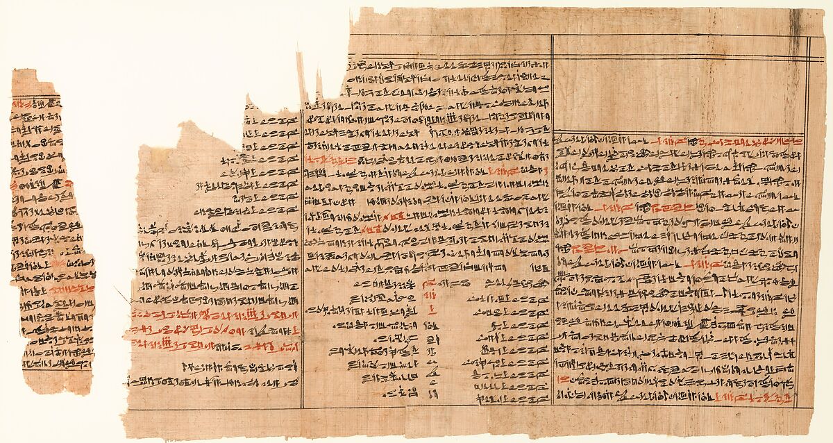 Book of the Dead of Khamhor, Papyrus, ink