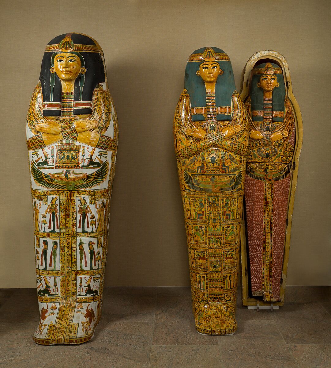 Coffin Set of the Chantress of Amun-Re Henettawy