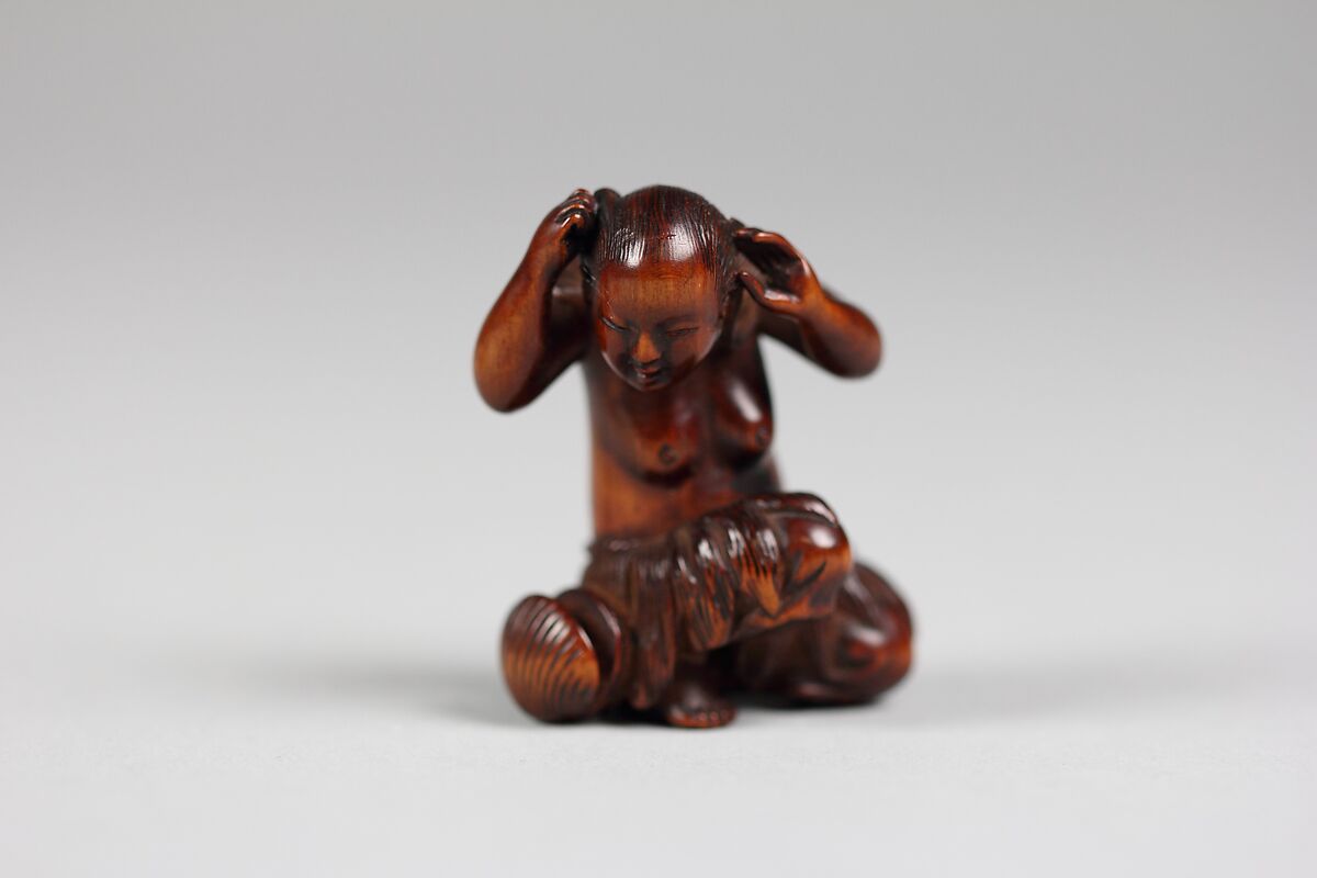 Netsuke, Wood, Japan 