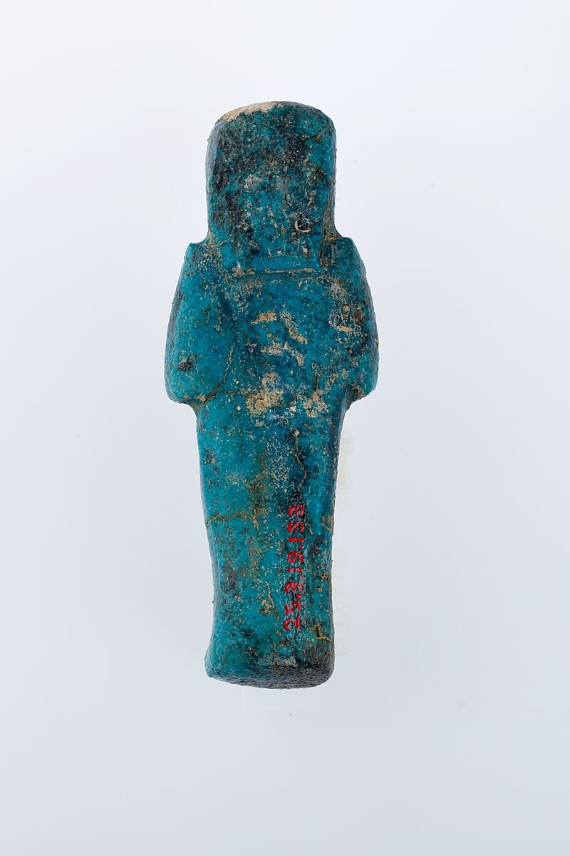Worker Shabti of Henettawy (C), Daughter of Isetemkheb, Faience