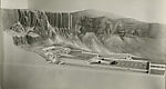 Model of the Temple of Hatshepsut at Deir el-Bahri, Project Supervisor Howard I. Cornell, Wood, plaster