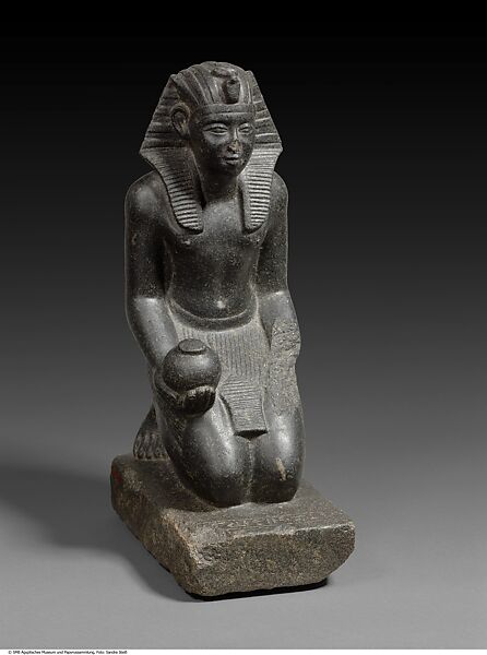 Statue of Khahetepre Sebekhotep VI Kneeling, Granodiorite 
