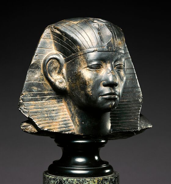 Head of a Statue of Amenemhat III | Middle Kingdom | The Metropolitan  Museum of Art