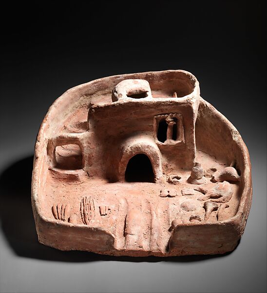 Model of a House, Pottery 