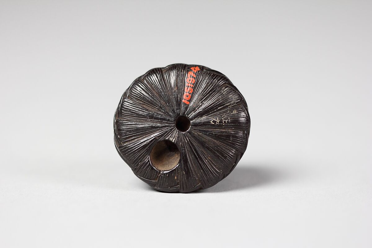 Netsuke of Two Dogs, Wood, Japan