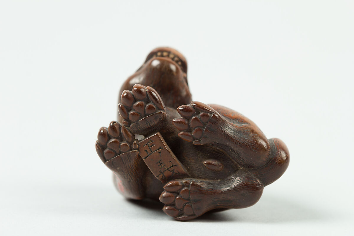 Netsuke of Tiger, Wood, Japan