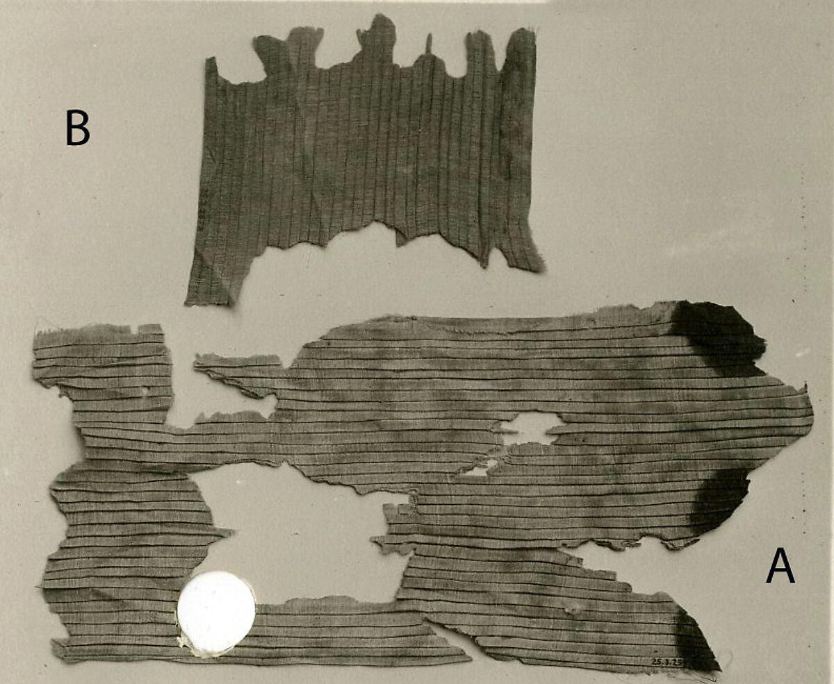 Pleated linen of queen Neferu, Linen