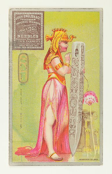 Trade Card for "Cleopatra's Needle", Paper 