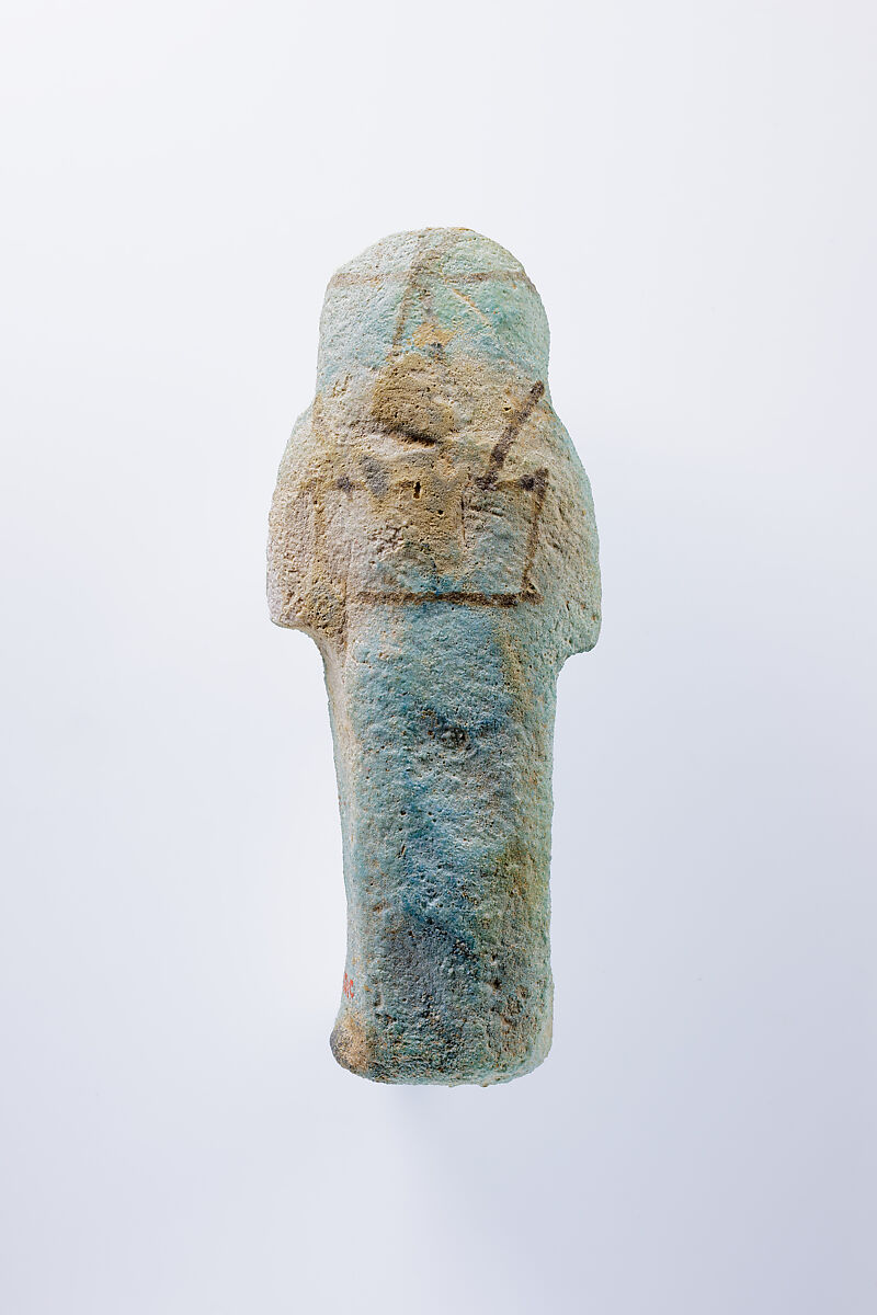 Shabti of Hor, Faience