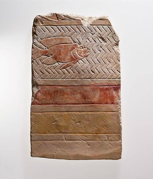 Cast of Hatshepsut's Punt Reliefs: Reception in Punt, Walter Tyndale (British, 1855–1943), Plaster 