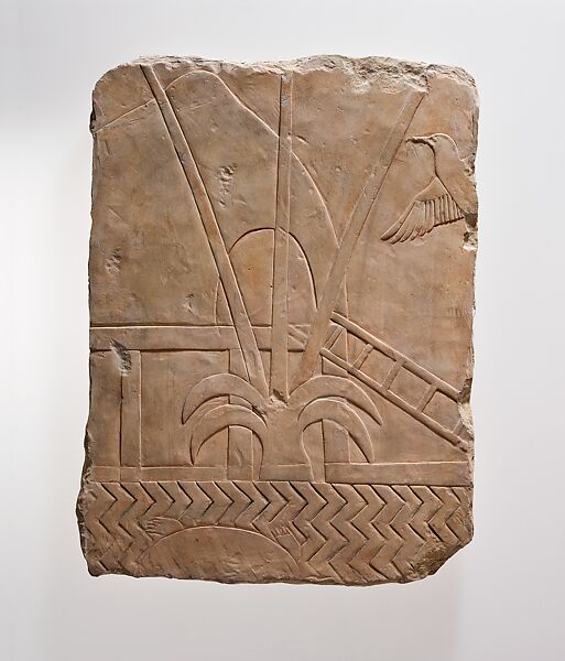 Cast of Hatshepsut's Punt Reliefs: Reception in Punt, Walter Tyndale (British, 1855–1943), Plaster 