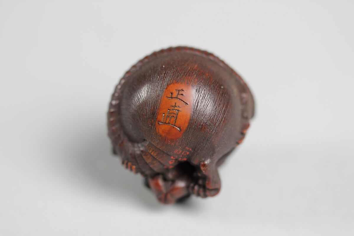 Netsuke of Mouse, Wood, Japan