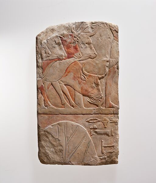 Cast of Hatshepsut's Punt Reliefs: Reception in Punt, Walter Tyndale (British, 1855–1943), Plaster 