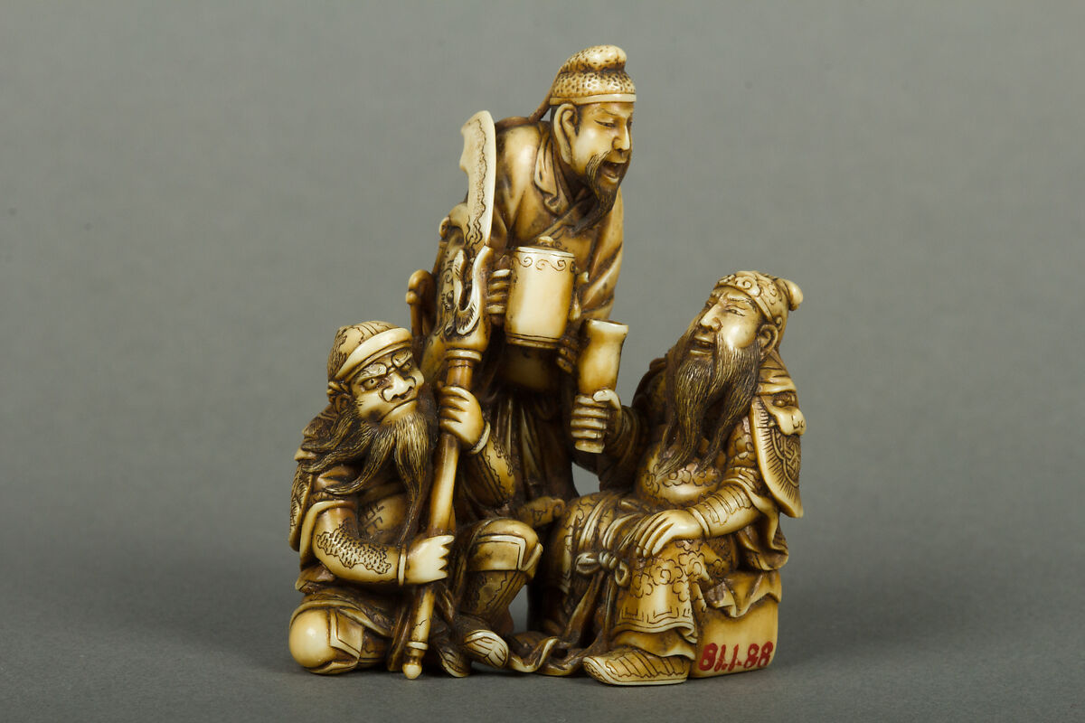 Group of Figures, Ivory, Japan 