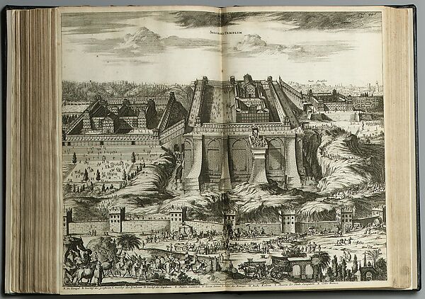 Asia; oder, Genaue und grundliche Beschreibung des gantzen Syrien und Palestins, oder belobten Landes . . ., Olfert Dapper (Dutch, 1635–1689), Illustrated book, Amsterdam : Jacob von Meursen, 1681 