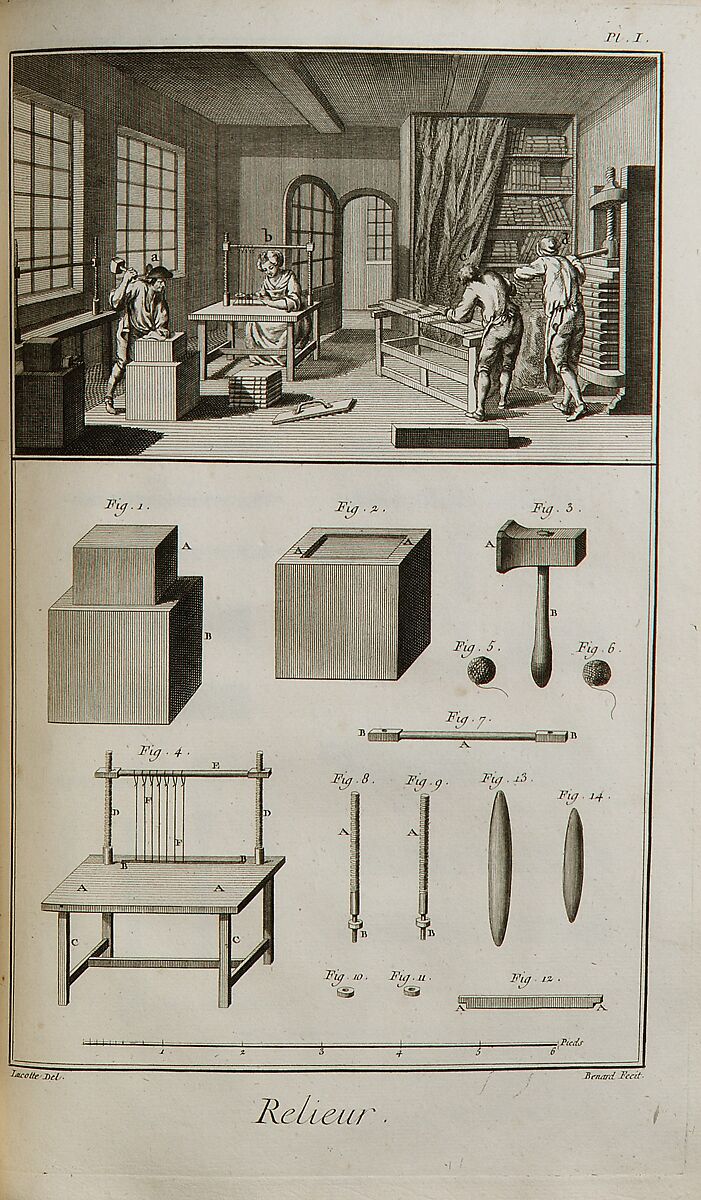 Encyclopédie, ou Dictionnaire raisonné des sciences, des arts et des métiers, Denis Diderot (French, 1713–1784) 