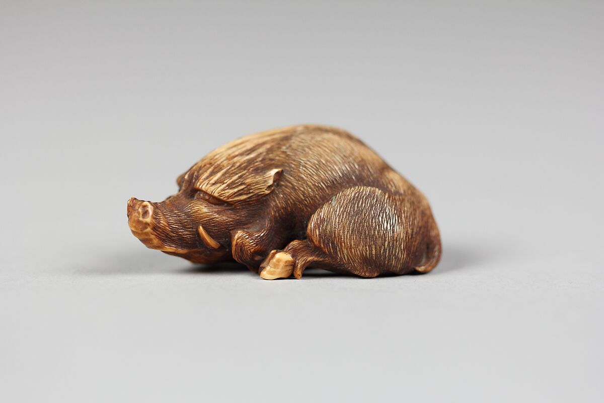 Boar, Ivory, Japan 