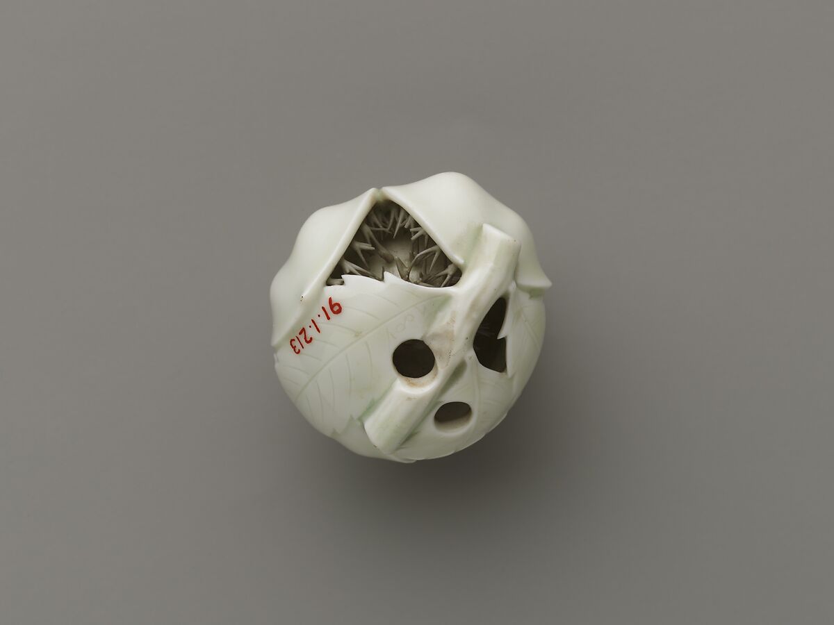 Chestnut Burr, Porcelain (Hirado ware), Japan