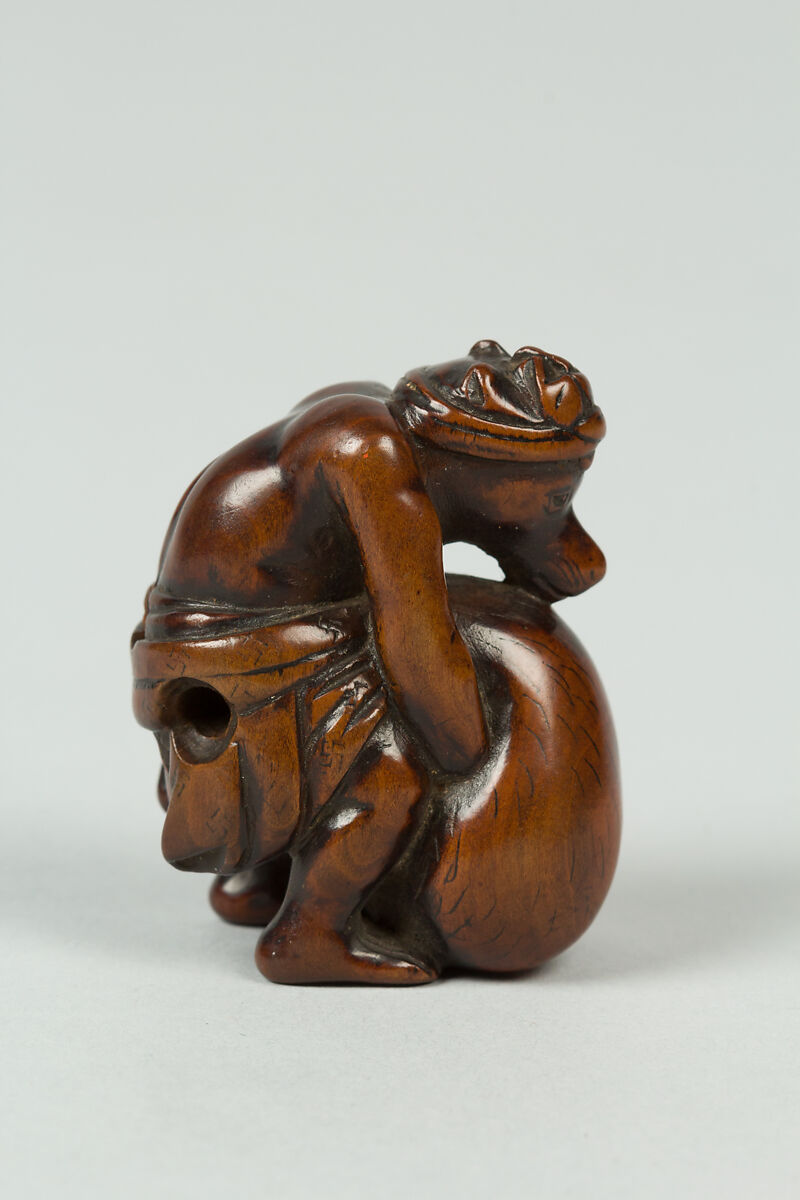 Netsuke, Wood, Japan