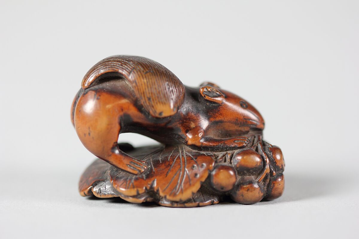 Netsuke, Wood, Japan