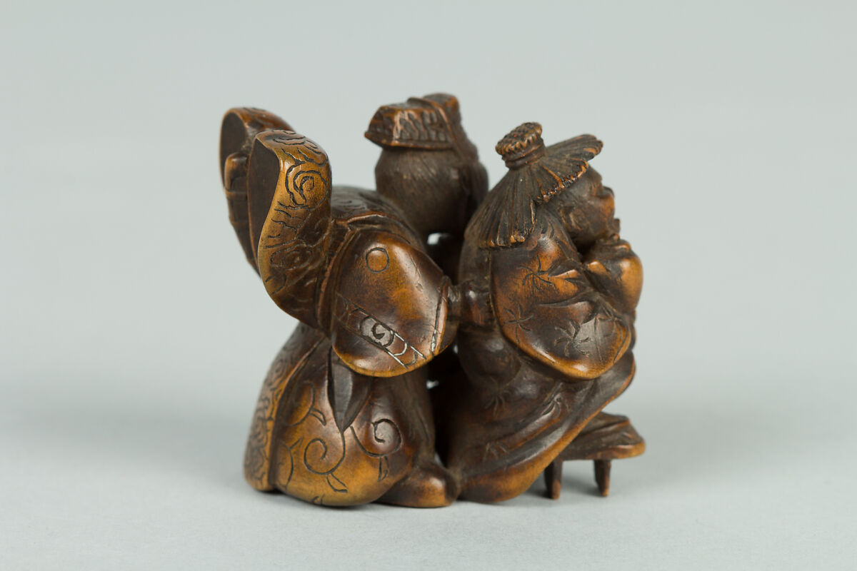 Netsuke, Wood, Japan